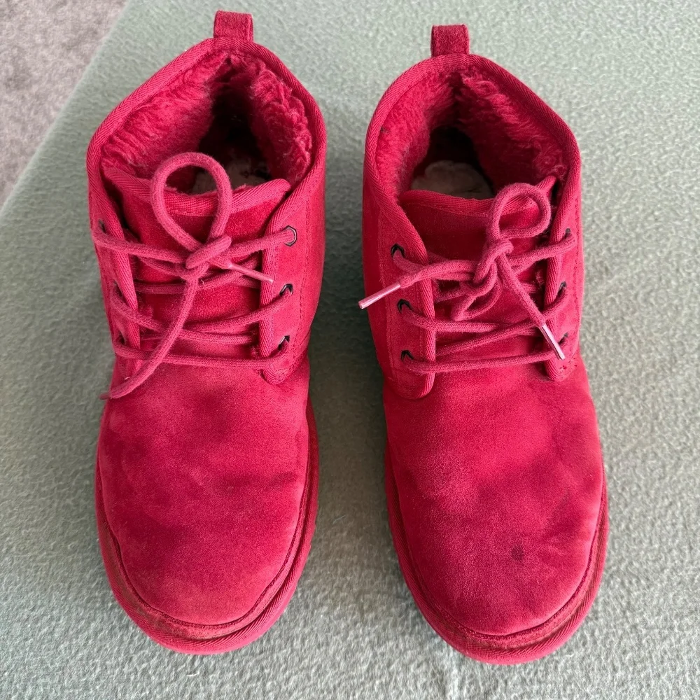 UGG Australia‎ Neumel Red Boots for Men, Size 11